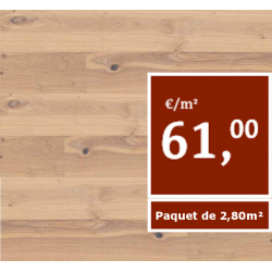 Chêne rouge, flammé, huilé naturel, Lames XXL (Prix/paquets de 2.8m2) Chêne rouge, flammé, huilé naturel, Lames XXL (Prix/paquets de 2.8m2)