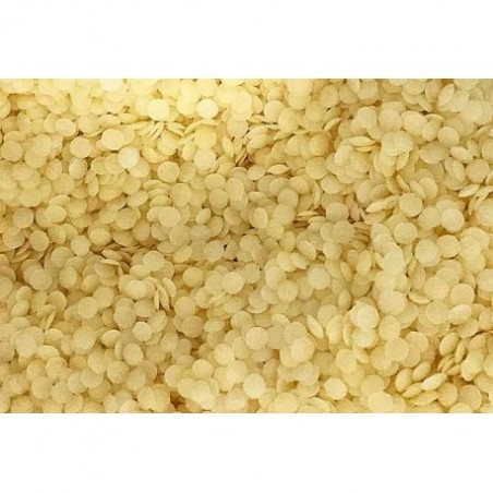 cire d'abeille jaune pastille 400gr