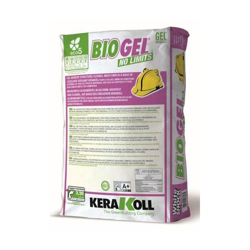 Colle carrelage Biogel no limits gris Kerakoll sac 25kg
