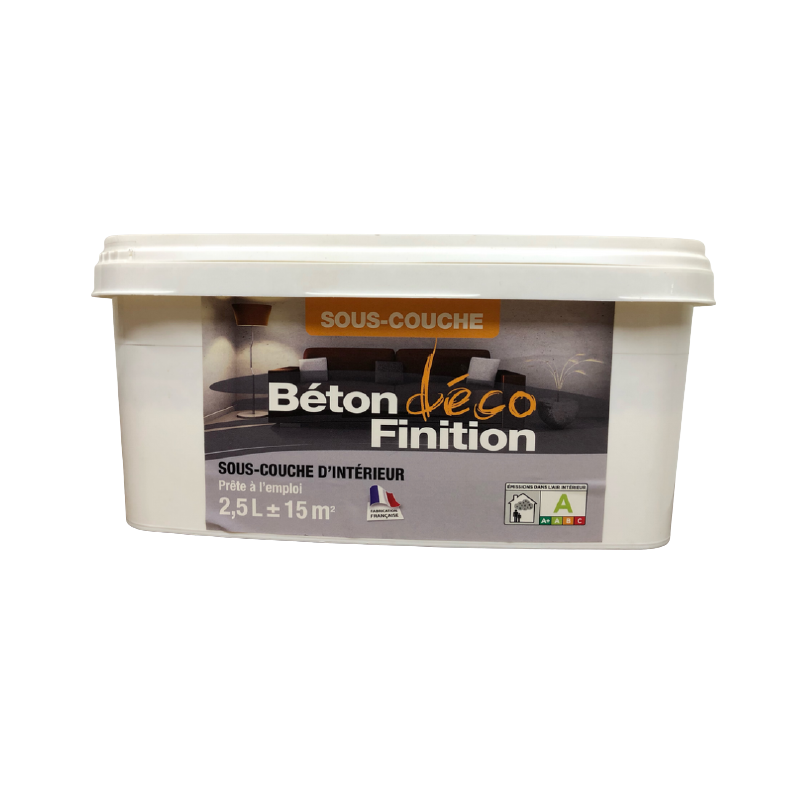 Sous couche liquide BETON DECO (pour support bois, plâtre...)