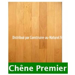 M2 Parquet massif en chene premier brut (10m)