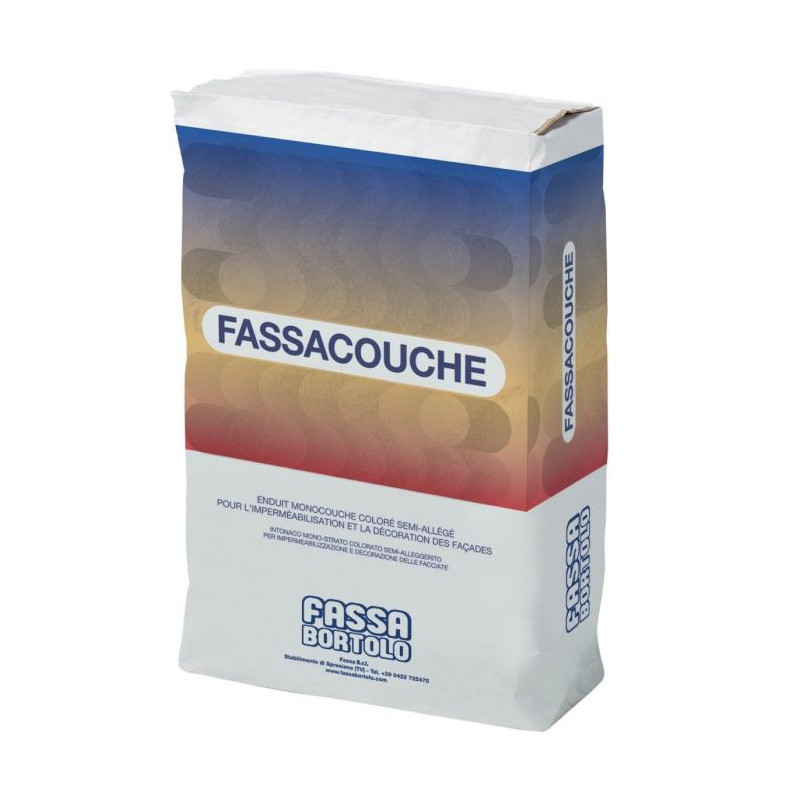 Enduit monocouche de façade Fassacouche sac de 25kg