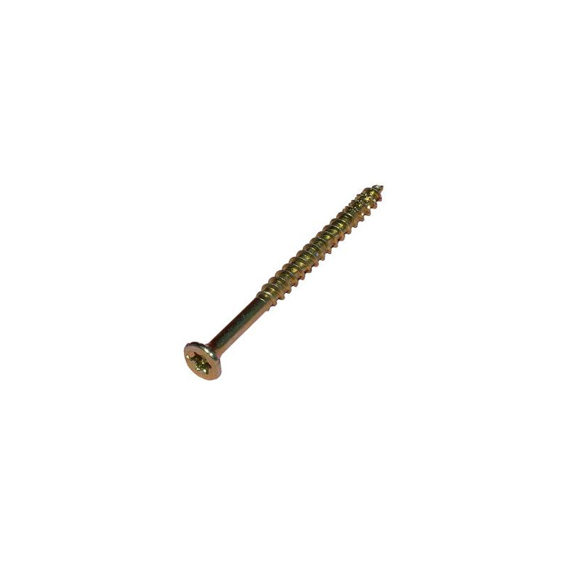 100 Vis à Bois Bichromatée 6x120 TORX T30 Tête Fraisée Filetage Partiel -   : Accessoires Bois pas cher, Vis Inox, support poteau pied  réglable, quincaillerie bois et dérivés à prix discount