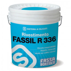 Enduit de finition au silicate fassilR336 grain 1.5mm (25kg)