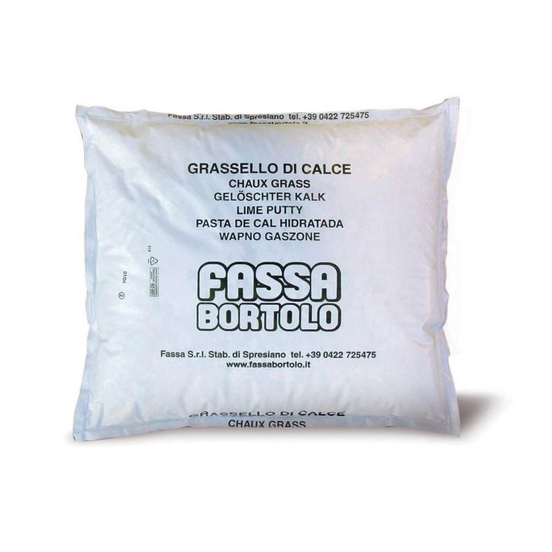 CHAUX GRASSE EN PÂTE HYDRATÉE, SAC 20KG