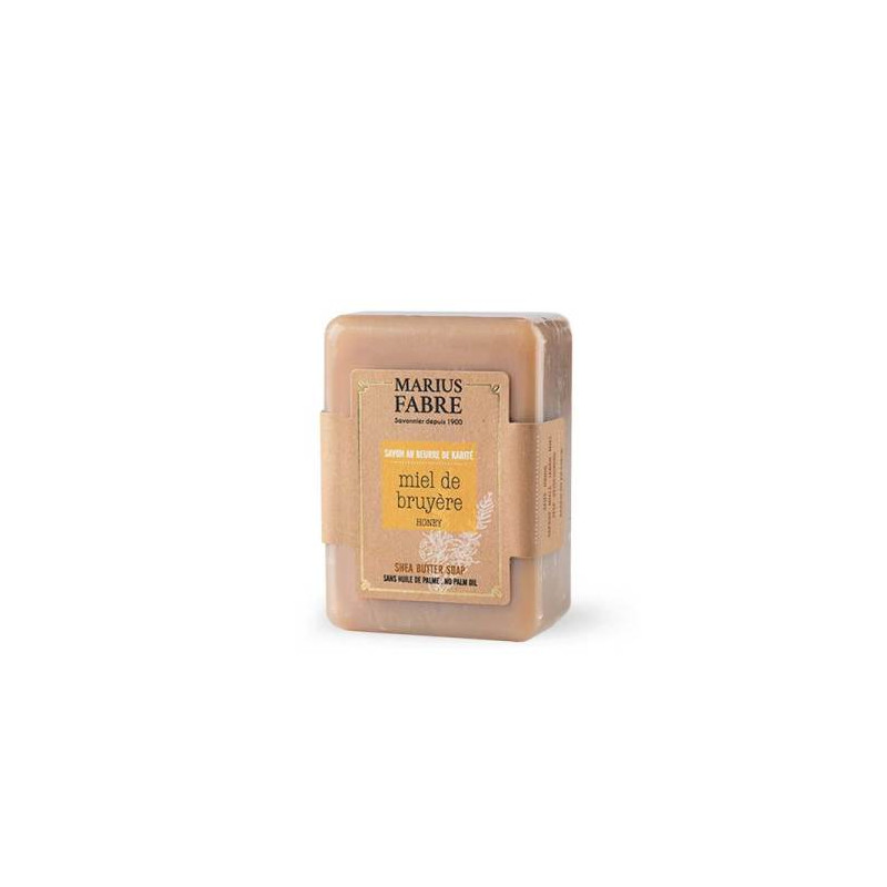 Savonnette parfumée au Miel de bruyère 150g, sans huile de palme