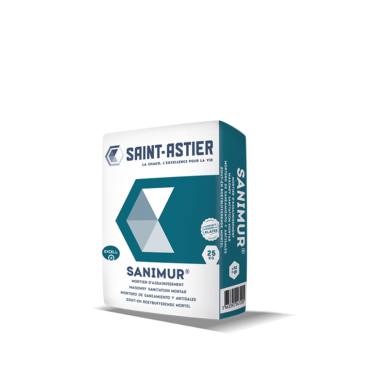 Mortier d'assainissement saint astier Sanimur