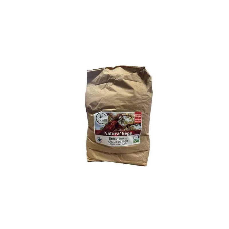 Enduit isolant Natura'liege sac de 12 kg