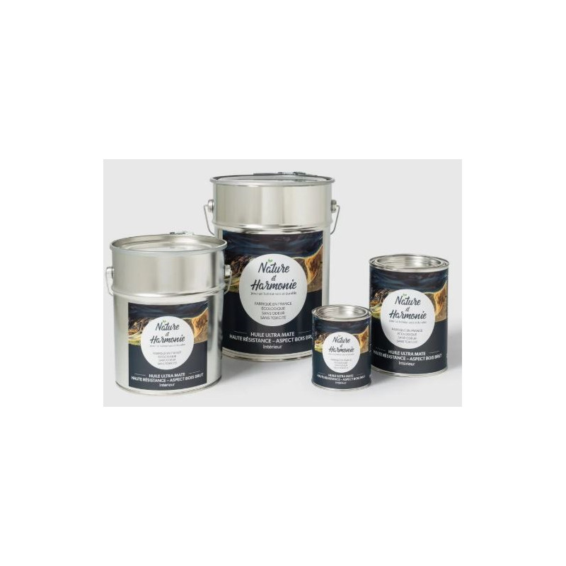 Huile Ultra Mate Haute Résistance Aspect Bois Brut