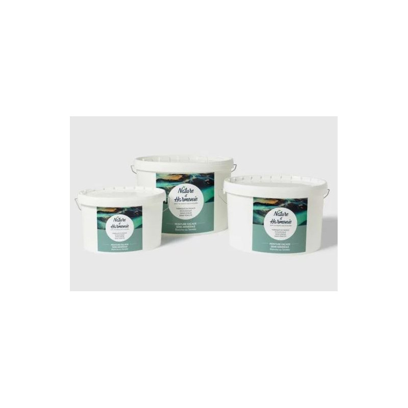 Peinture Façade Semi Minérale Blanche ou Teintée