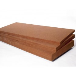 Fibre de bois rigide 110Kg/m3 - Bords droits Prix/panneau de 0.9m2 Fibre de bois rigide 110Kg/m3 - Bords droits Prix/panneau de 0.9m2