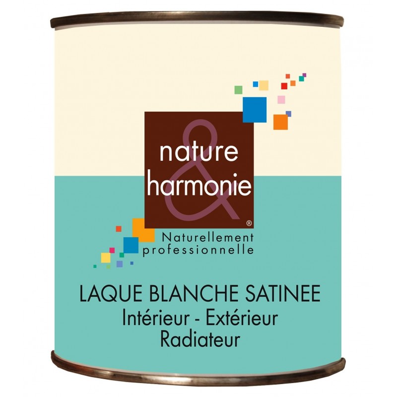 Laque à l'eau blanche