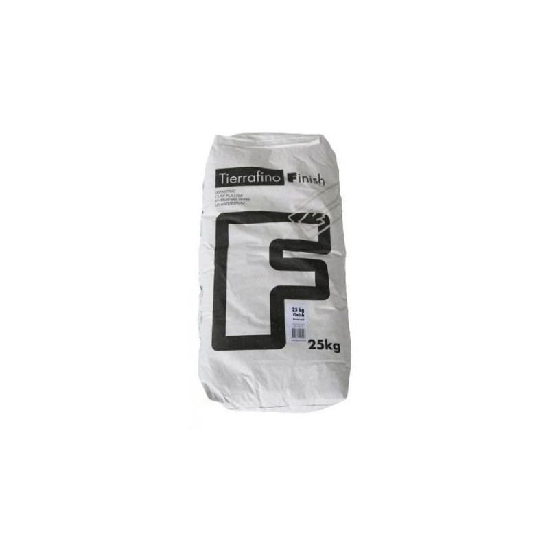 Enduit Argile fin Tierrafino sac 25kg Enduit Argile fin Tierrafino sac 25kg
