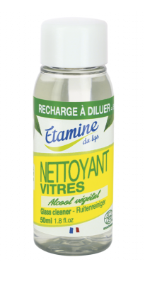 Recharge à diluer pour nettoyant vitres