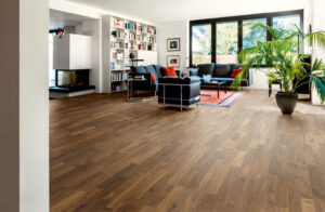 Plancher Berg&Berg Chêne Värmland, Huilé naturel, Lames 3 frises (Prix/paquets de 2.84 m2)