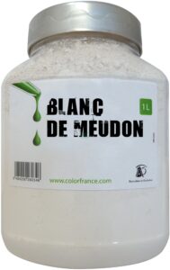 Blanc de Meudon (carbonate de calcium)