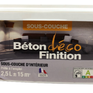 Sous-couche Béton déco Colorfrance – impression avant béton ciré (1 L, 2,5 L)
