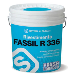 Enduit de finition au silicate fassilR336 grain 1.5mm (25kg)
