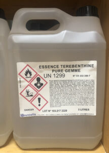 Essence de térébenthine