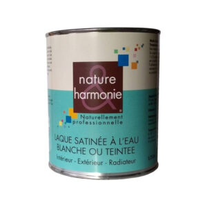Laque satinée à l&rsquo;eau base neutre- teintée (soutenue)
