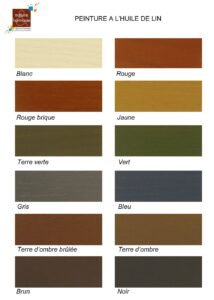Peinture huile de lin teintée 2.5L N&H