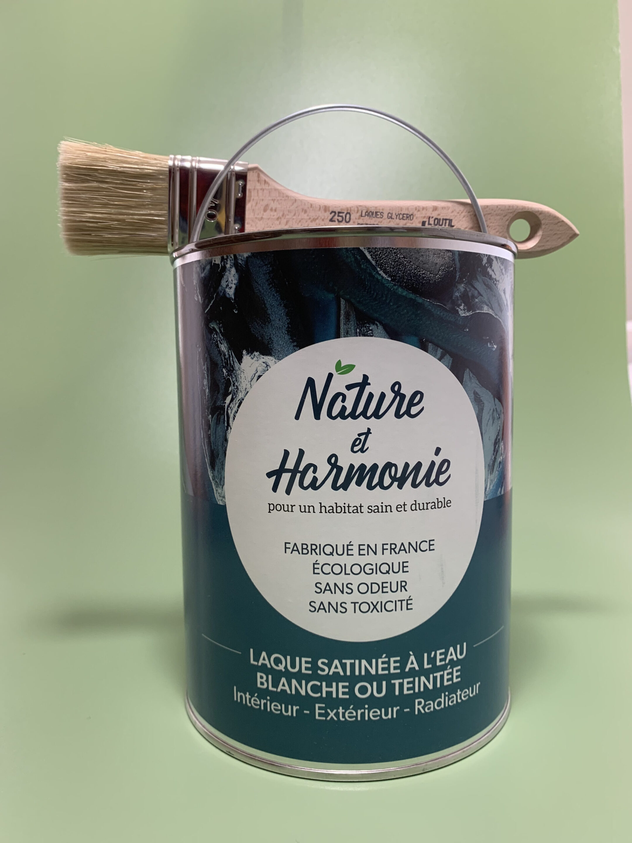Laque satinée à l’eau teintée Nature et Harmonie – intérieur, extérieur, radiateur