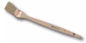 Brosse plate coudée