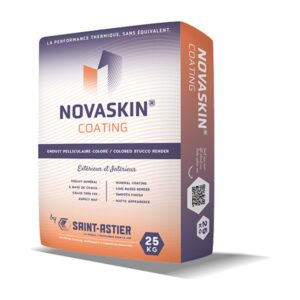 Novaskin Coating Saint-Astier – enduit de finition (sac de 25 kg)