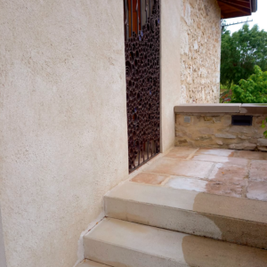 Tradi'Nat beige – enduit de façade à la chaux