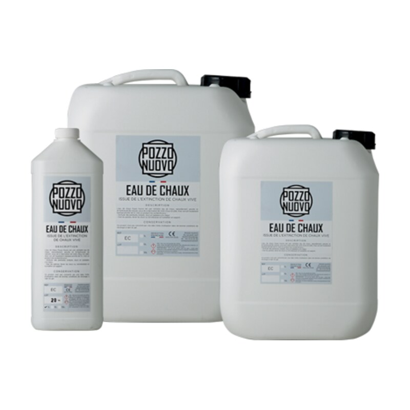 Eau de chaux Pozzo Nuovo – flacon de 1 L