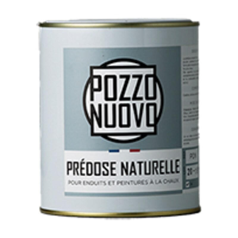Prédose naturelle Pozzo Nuovo – adjuvant pour badigeons, stucs et enduits fins (1 kg)