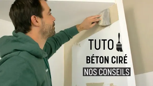 Comment appliquer le Béton déco sur un mur – tuto Colorfrance